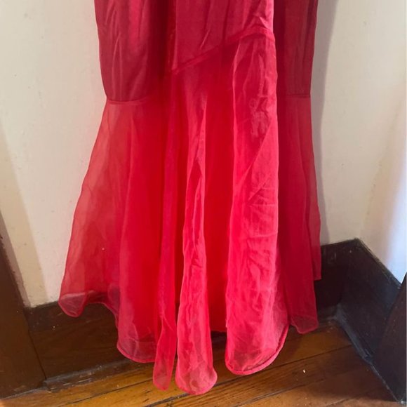 Vintage Red Valentines Lingerie - Picture 2 of 3